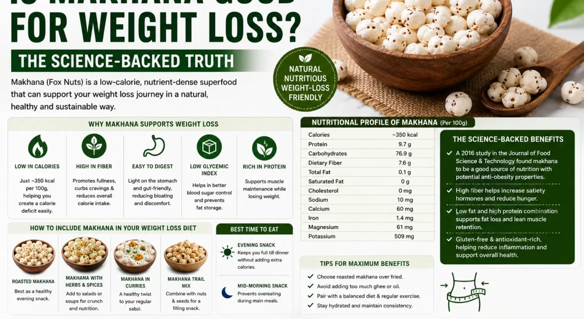 Is Makhana Good for Weight Loss
