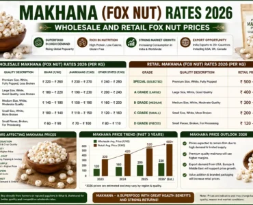 Makhana Rate