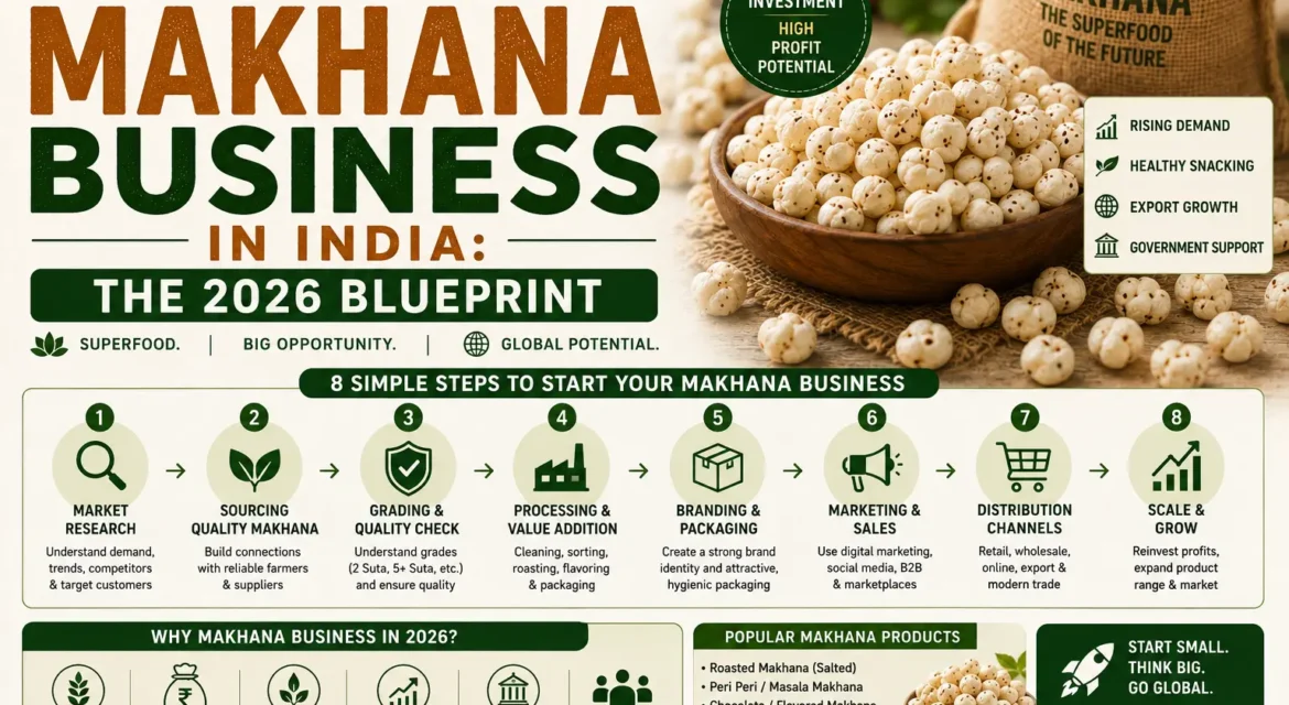 How to Start a Makhana Business in India