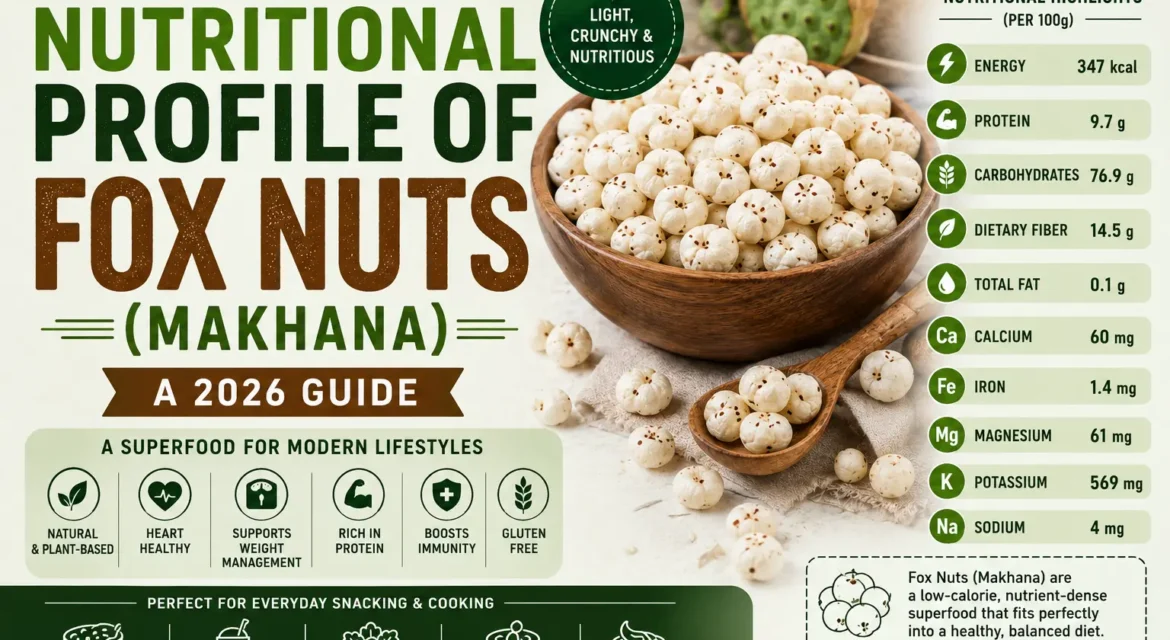 Nutritional Profile of Fox Nuts (Makhana)