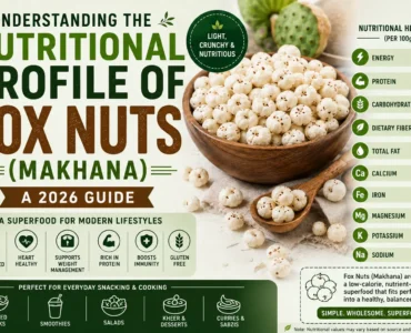 Nutritional Profile of Fox Nuts (Makhana)