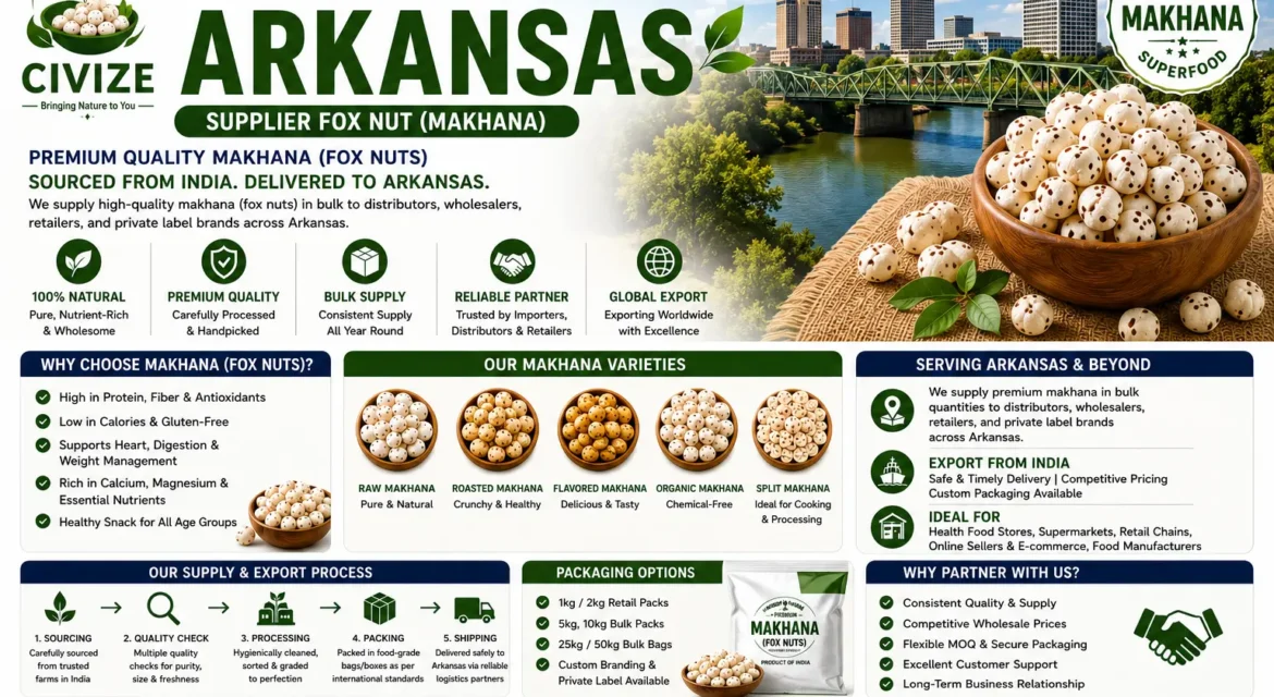 Fox Nut Distributor Arkansas