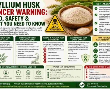 Psyllium Husk Cancer Warning