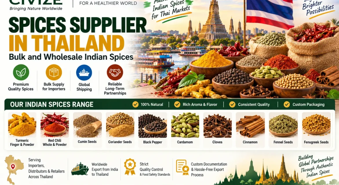 Spices Supplier in Thailand