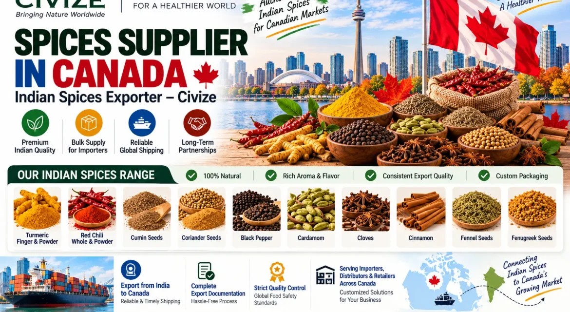 Civize Canadian Spice Export Showcase