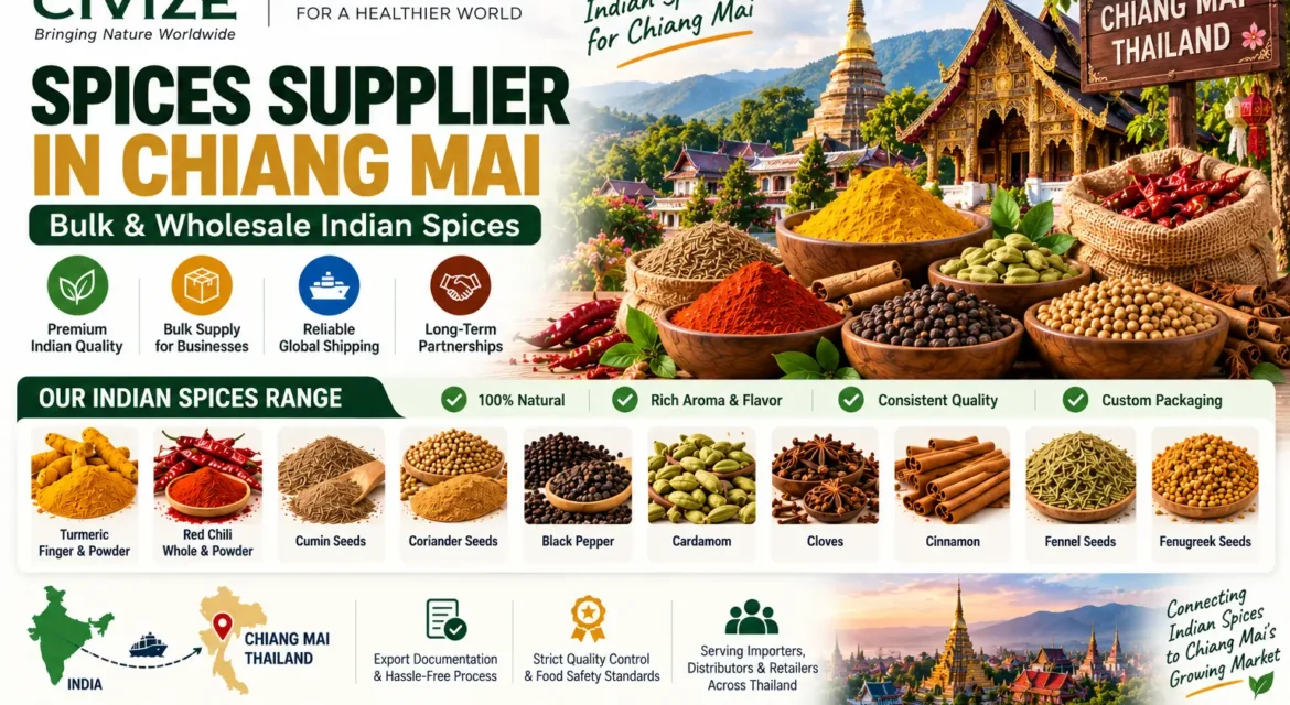 Premium Indian Spices for Chiang Mai