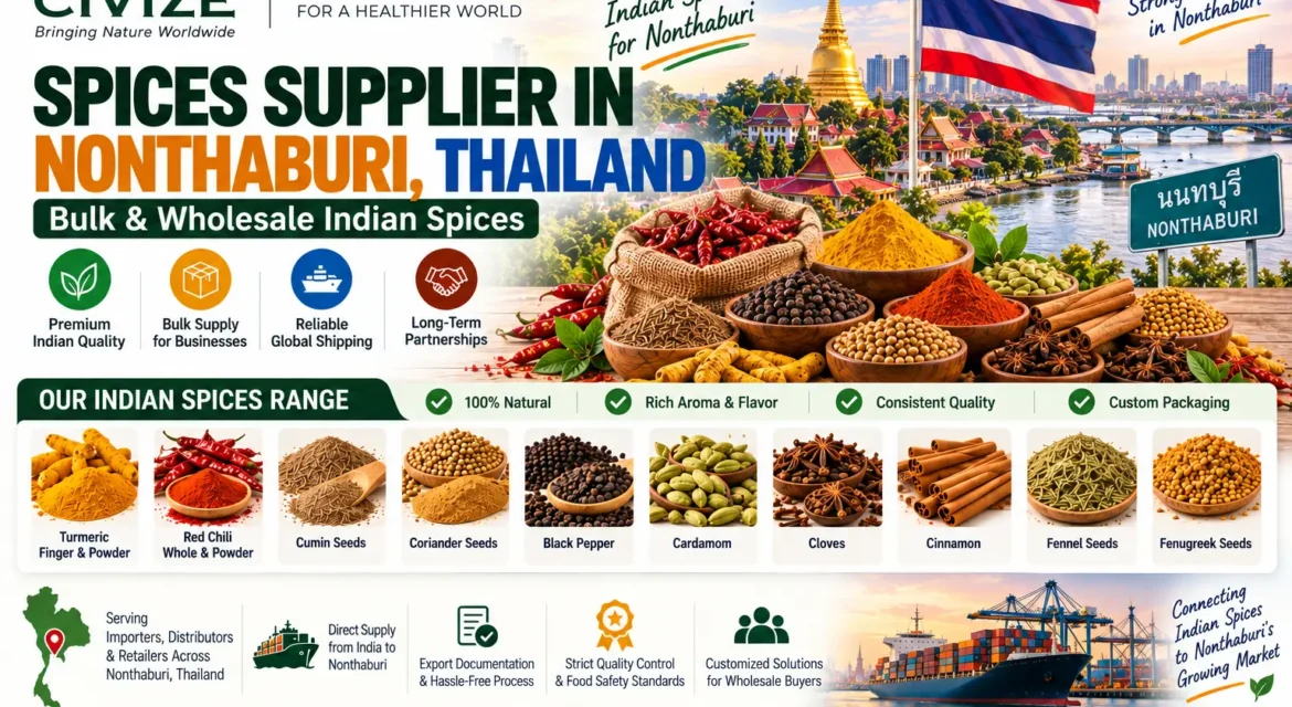 Premium Indian Spices for Nonthaburi
